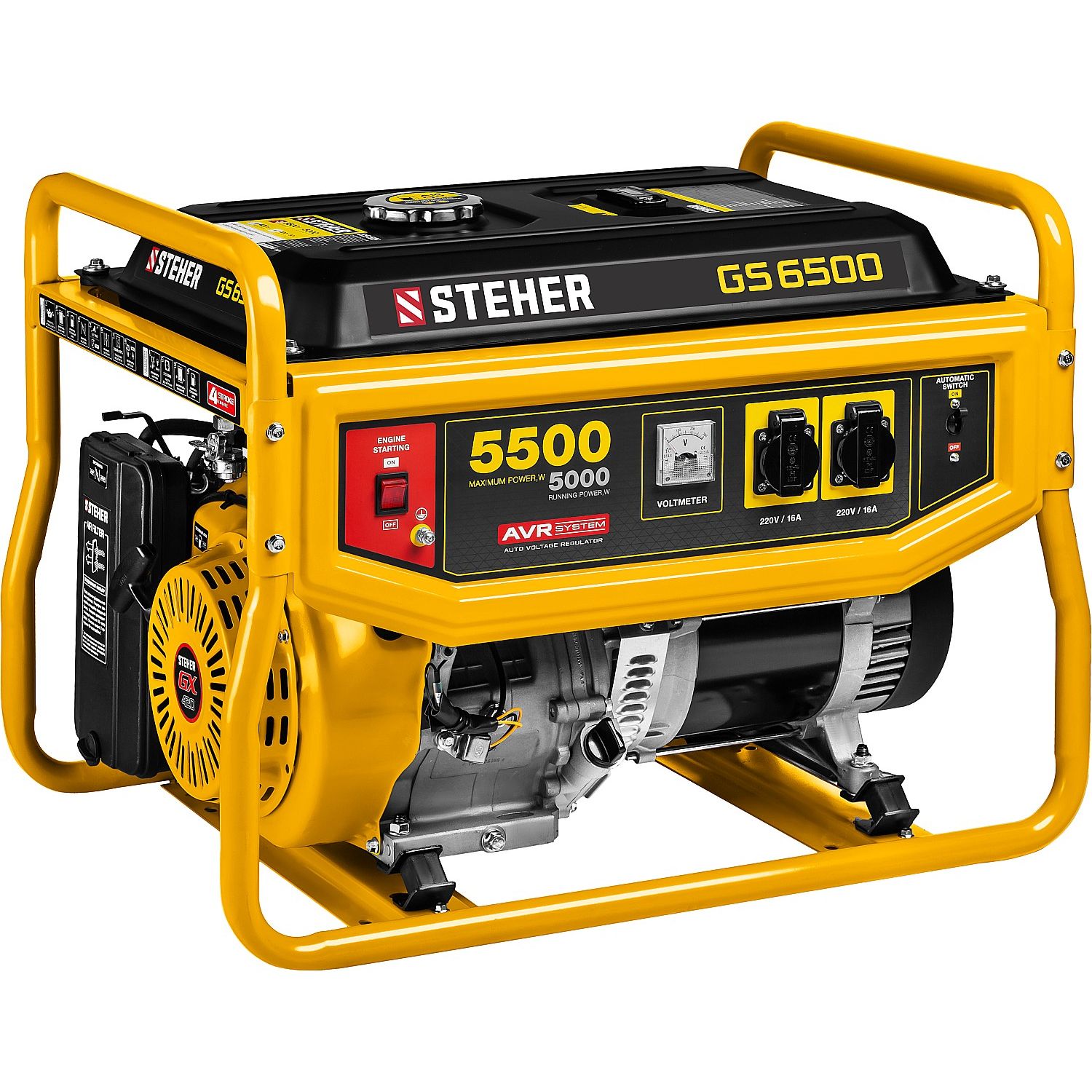 Генератор бензиновый GS-6500