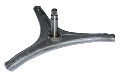 Крестовина барабана стиральной машины LG, лучи 24  см, вал 11,5 см, крепление под болт, MHW34308902, 4434EN1002A втулка нерж ( для 80192T, 10192T...)