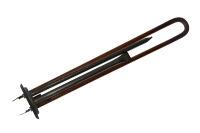 Тэн для водонагревателя, для Thermex, 1300W, медь, резьба под анод М4, L= 300 мм, фланец 64 мм