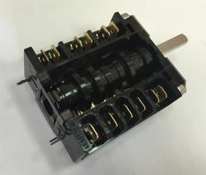 Переключатель духовки с креплением под термостат EGO 46.23866.500  5+0  8001690 8050044  BEKO-163100004 GOTTAK 820510 COK312GO