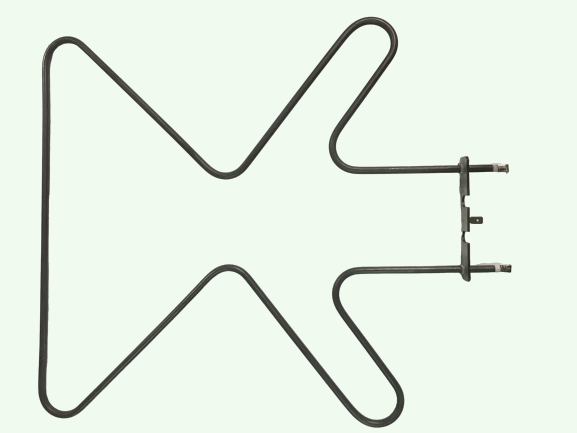 ТЭН духовки НИЖНИЙ  ( 8001783 | 8031256 ) 1300W 220V дл 384 х шир 352 , шир между клемм 86